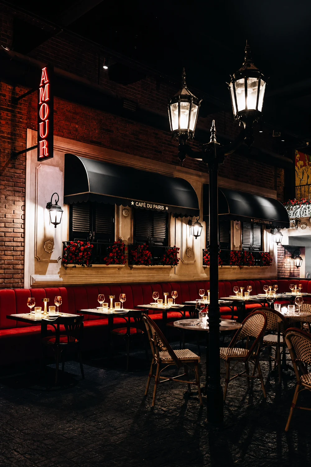 La fachada de The Rouge